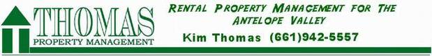 Thomas Property Management Lancaster, CA