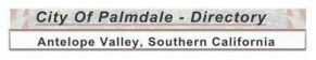 Directory for City of Palmdale, CA